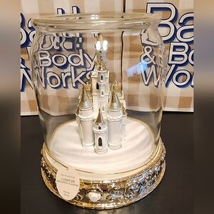 Bath & Body Works Disney Princess Light-Up Castle Candle Holder NWT